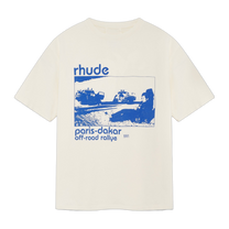 TRAIL OF DUST TEE VINTAGE WHITE