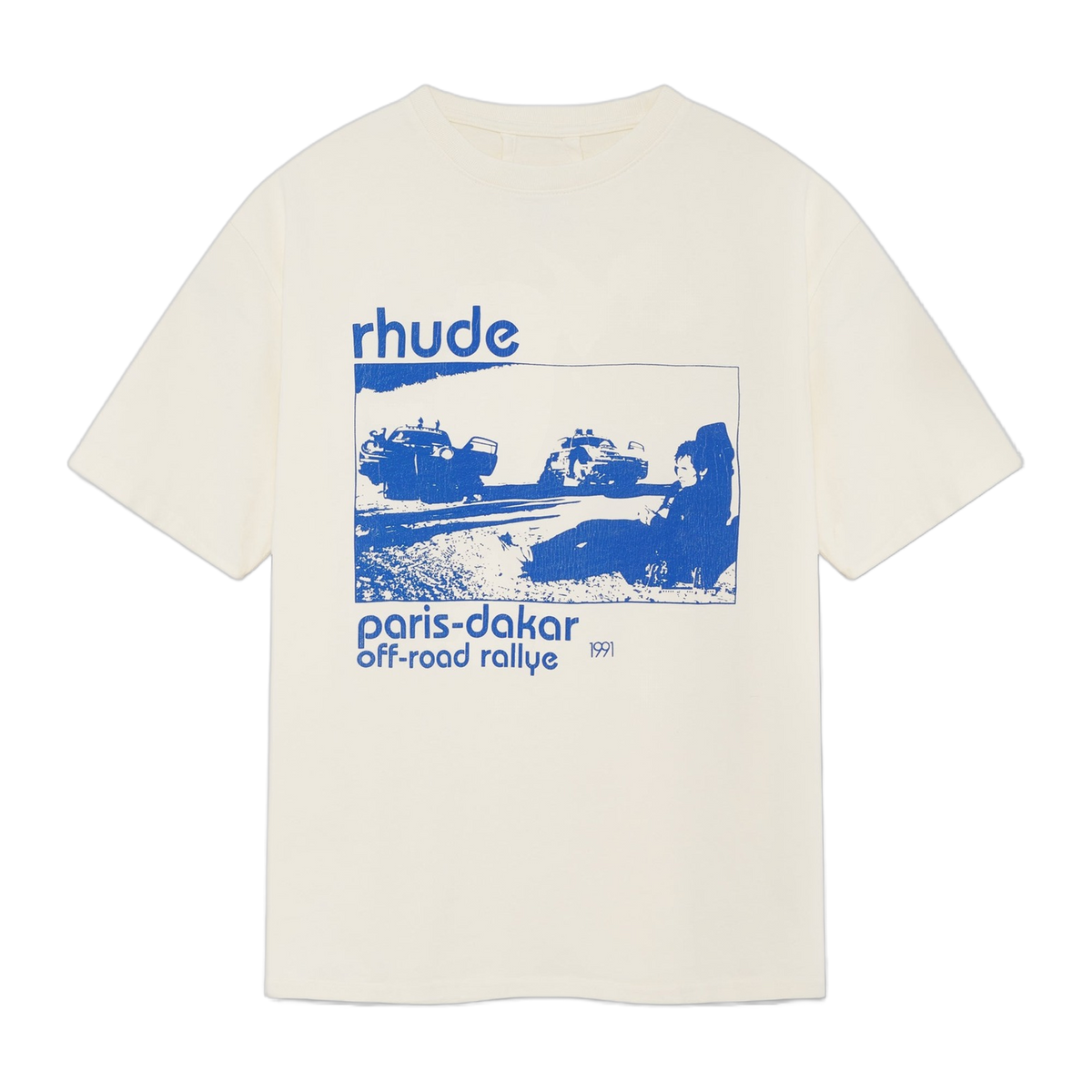 TRAIL OF DUST TEE VINTAGE WHITE