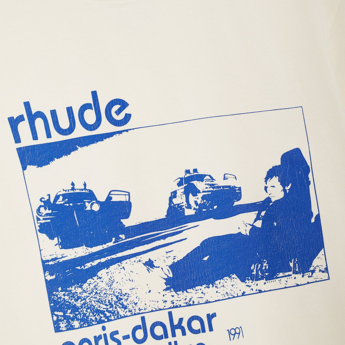 TRAIL OF DUST TEE VINTAGE WHITE