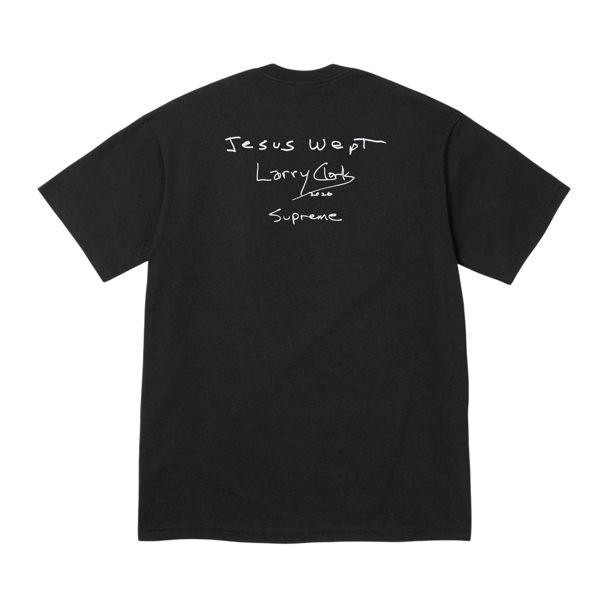 Supreme x Larry Clark Gun Tee 'Black' · kolab