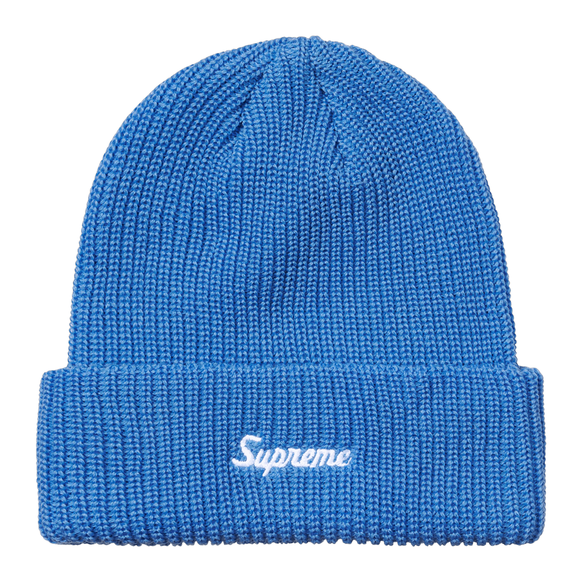 Supreme Loose Gauge Beanie 'Blue' · kolab