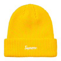 Supreme Loose Gauge Beanie 'Yellow' · kolab