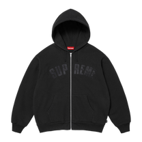 Supreme Arc Thermal Lined Zip Up Hooded Sweatshirt 'Black' · kolab