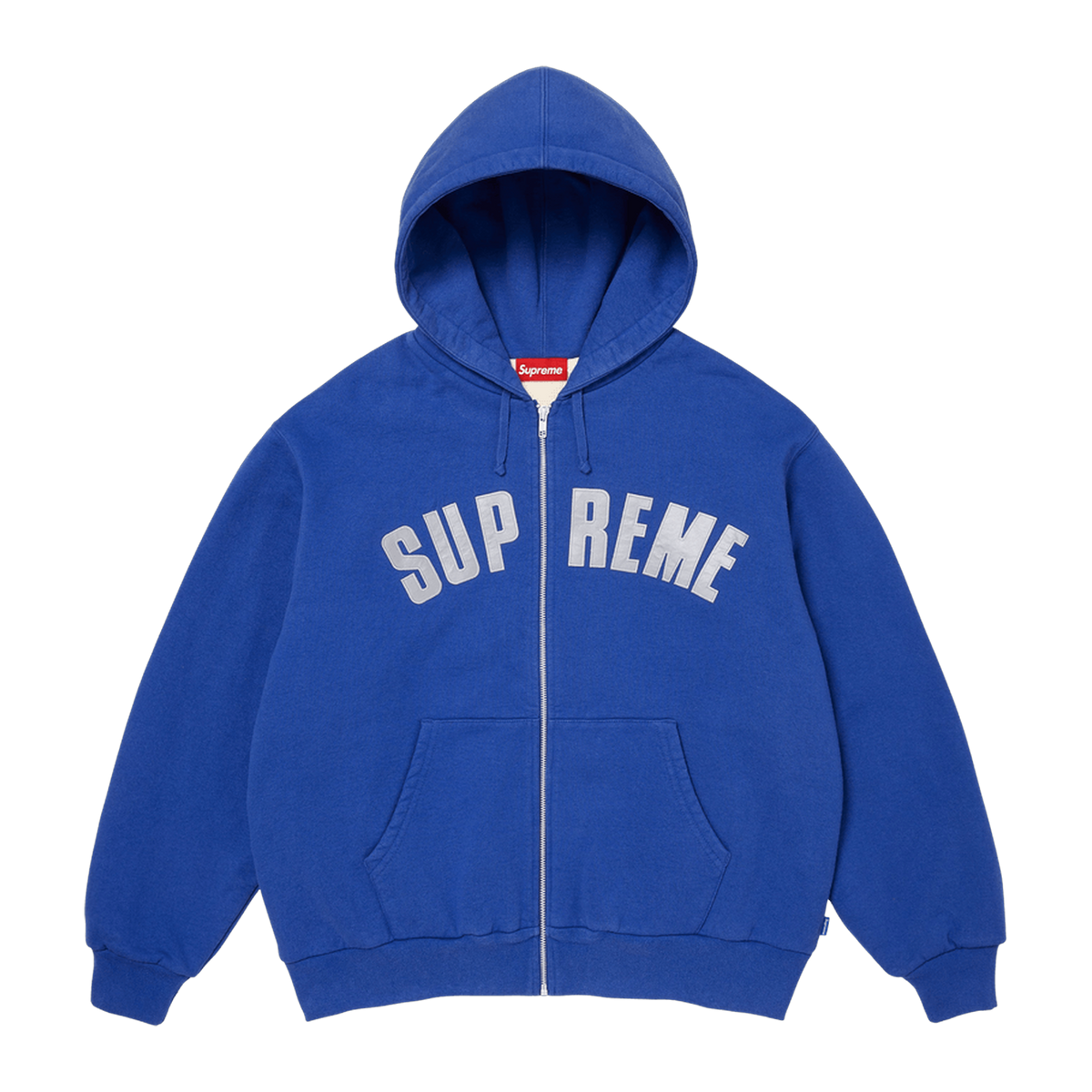 Supreme Arc Thermal Lined Zip Up Hooded Sweatshirt 'Royal' · kolab