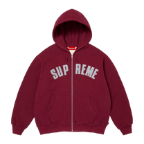 Supreme Arc Thermal Lined Zip Up Hooded Sweatshirt 'Cardinal' · kolab