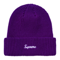 Supreme Loose Gauge Beanie 'Purple' · kolab
