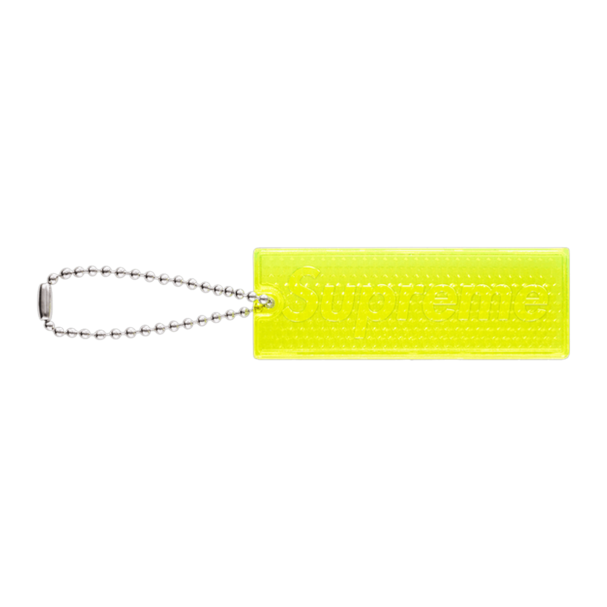 Supreme Reflective Keychain Yellow · kolab