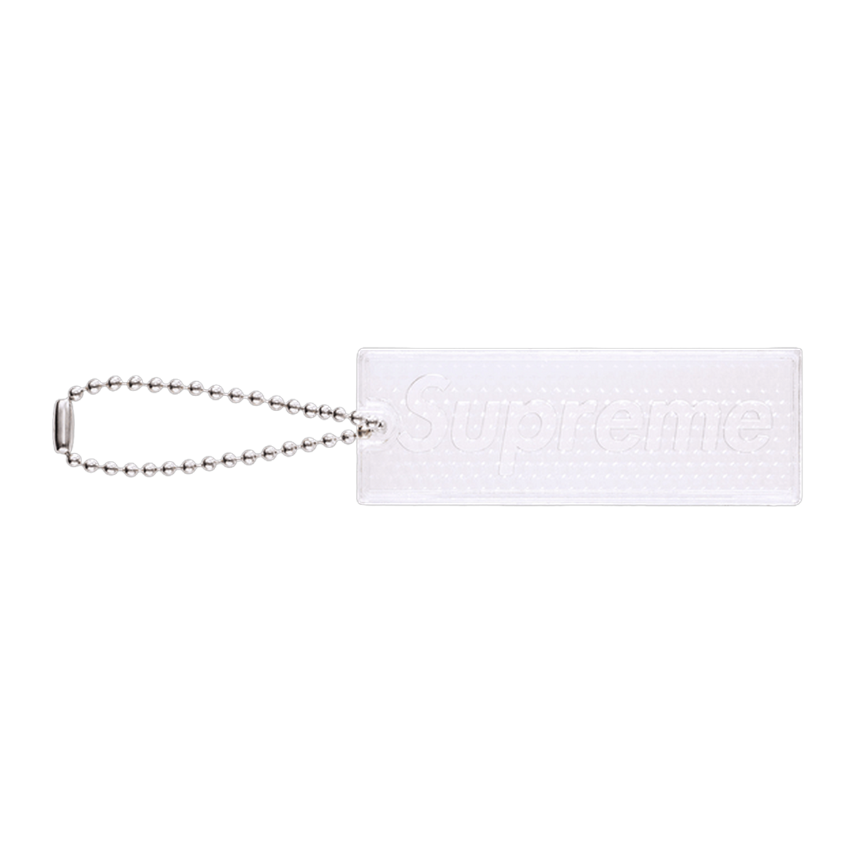 Supreme Reflective Keychain Clear · kolab