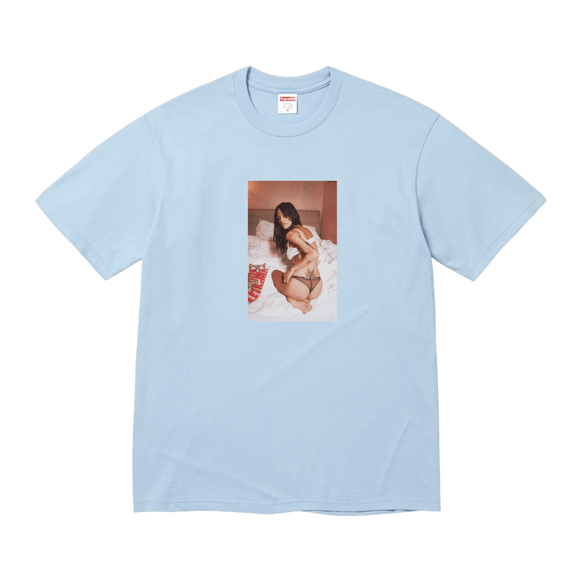 Supreme x Larry Clark Neighbor Tee 'Powder Blue' · kolab