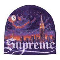 Supreme Cityscape Beanie 'Purple' · kolab