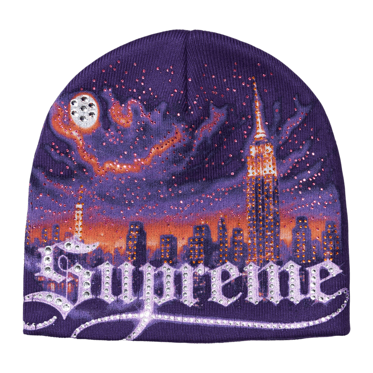 Supreme Cityscape Beanie 'Purple' · kolab