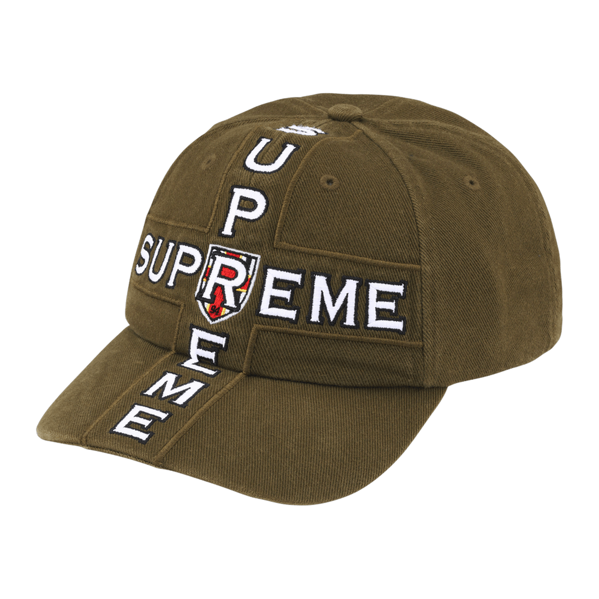 Supreme Cross 6-Panel 'Olive' · kolab