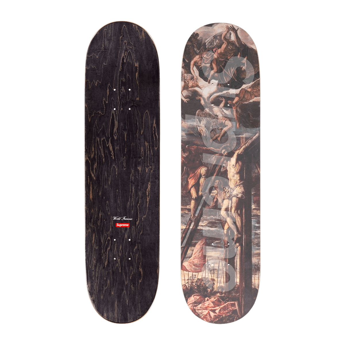 Supreme Crucifixion Skateboard 'Multicolor 8.25" x 32"' · kolab