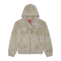 Allover Eye Hoodie Sand