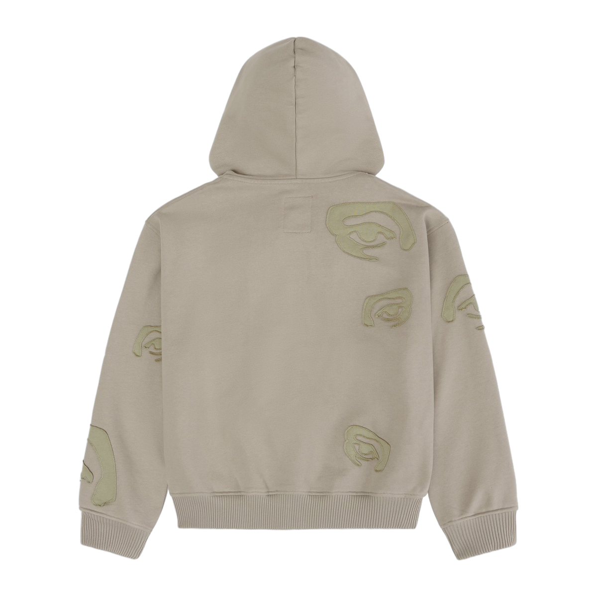 Allover Eye Hoodie Sand