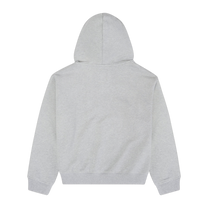 Face Hoodie Stone Gray