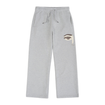 Face Sweatpants Stone Gray