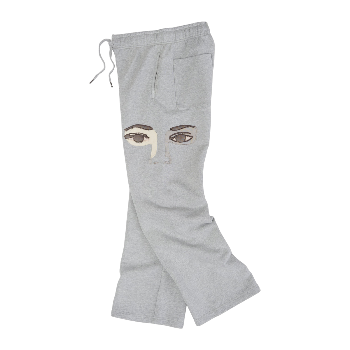 Face Sweatpants Stone Gray