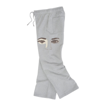 Face Sweatpants Stone Gray