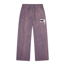 Face Sweatpants Plum