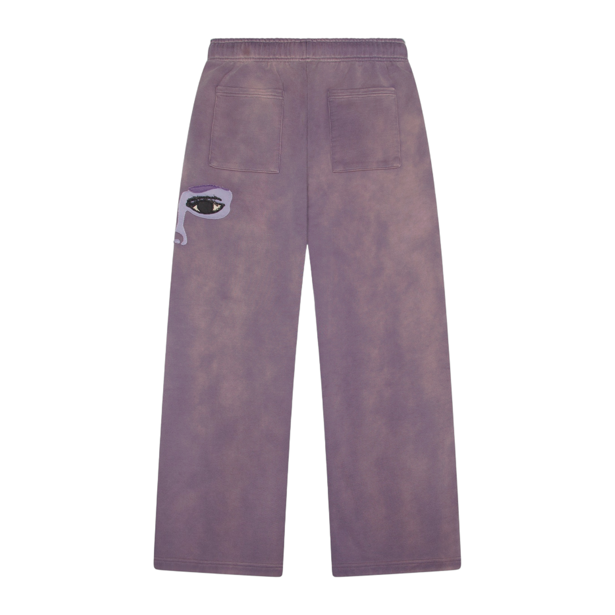 Face Sweatpants Plum