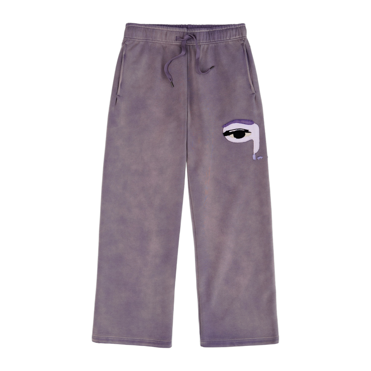 Face Sweatpants Plum