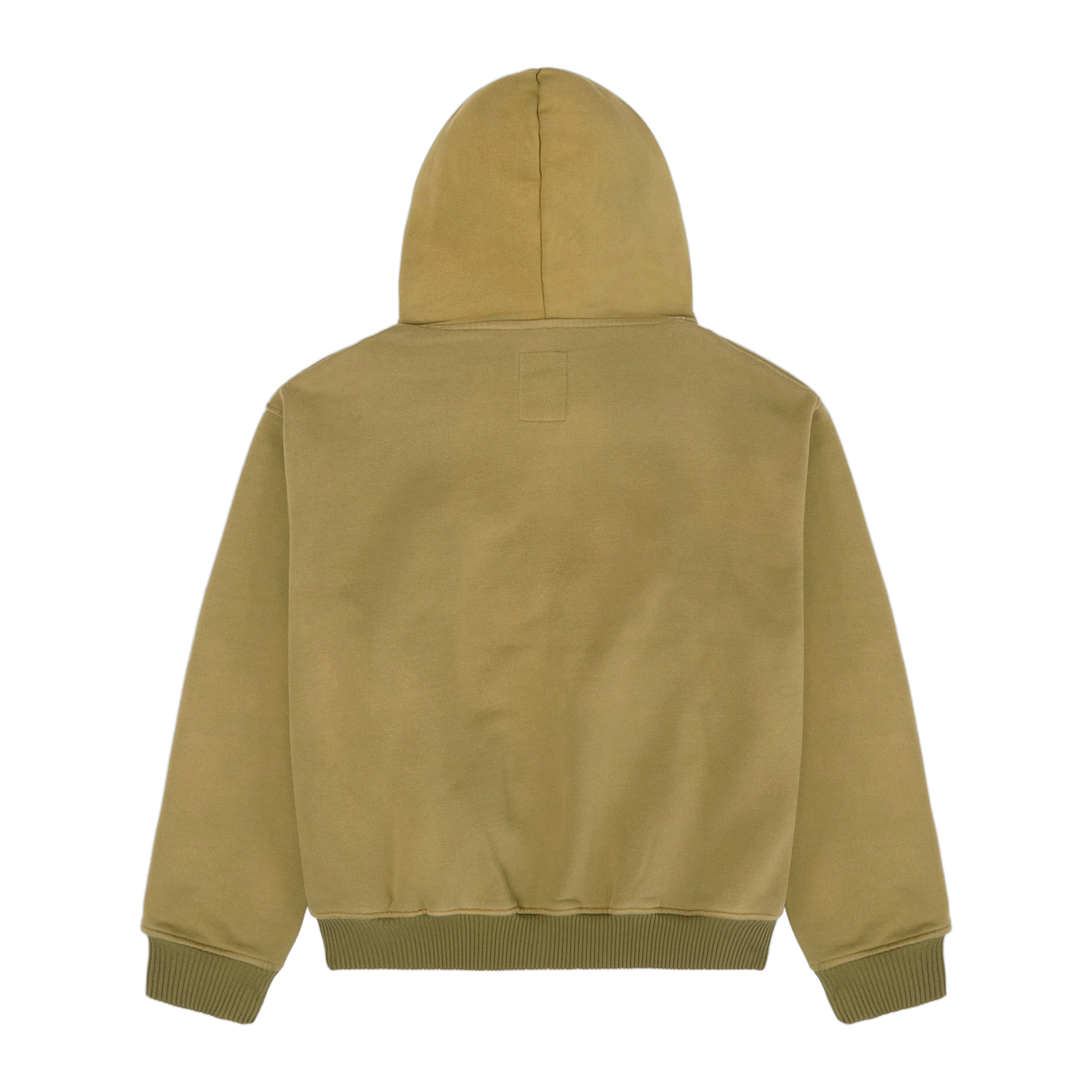 Face Hoodie Forest Green