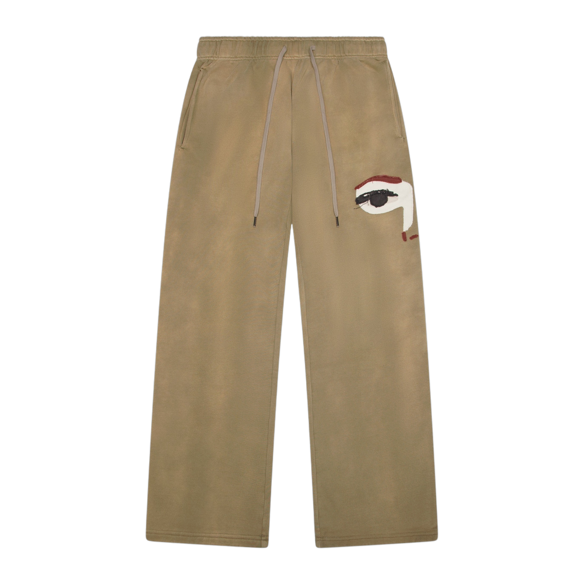 Face Sweatpants Forest Green