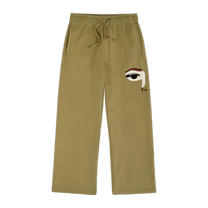 Face Sweatpants Forest Green