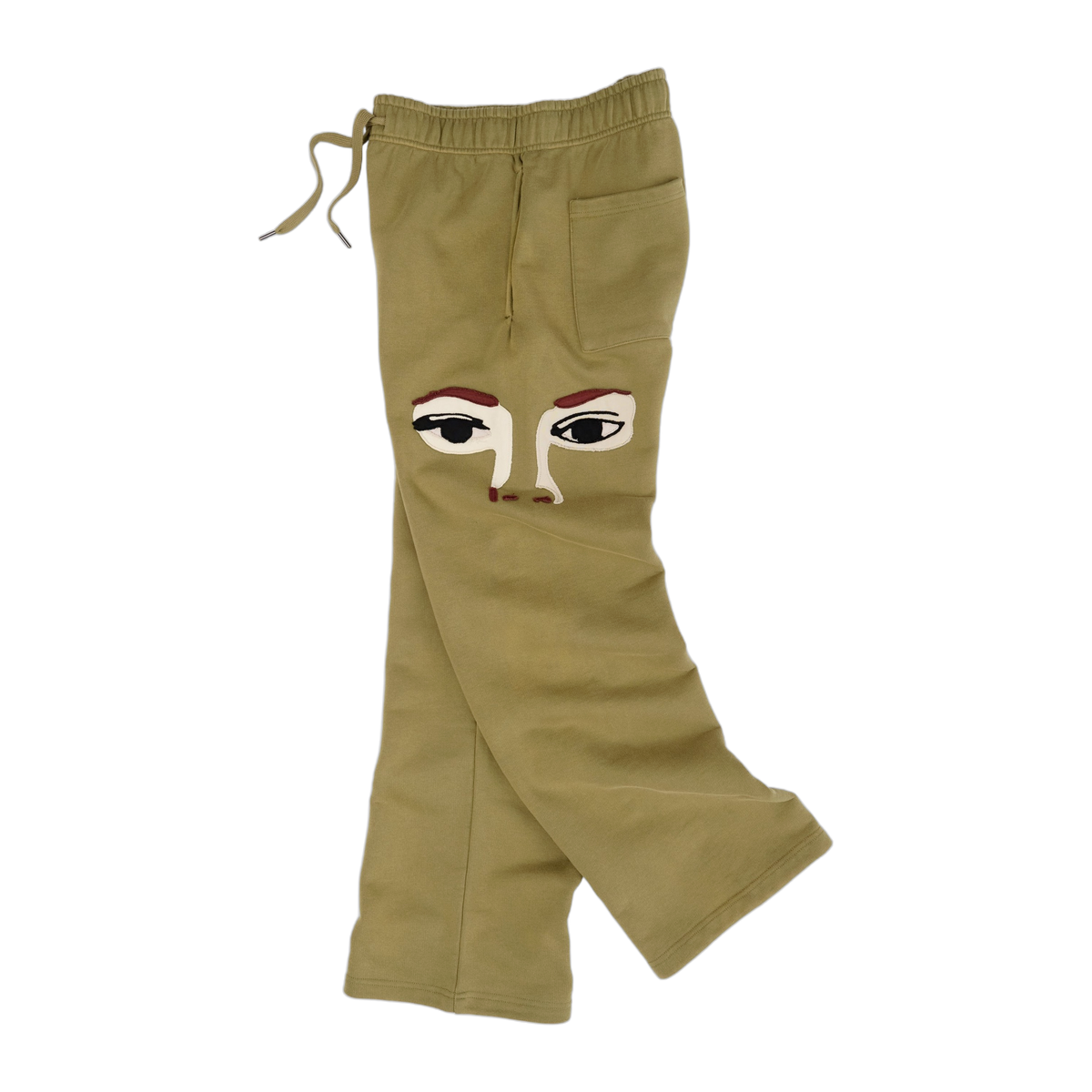Face Sweatpants Forest Green