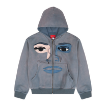Face Hoodie Slate