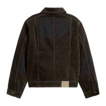 Flocked Work Jacket Brown