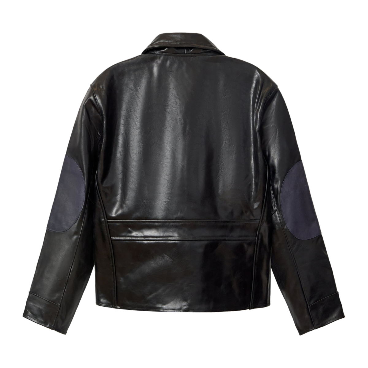 Cowhair Leather Jacket Black