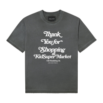Thank You for Shopping Tee Washed Black