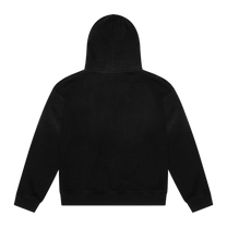 Side Eye Face Hoodie Black
