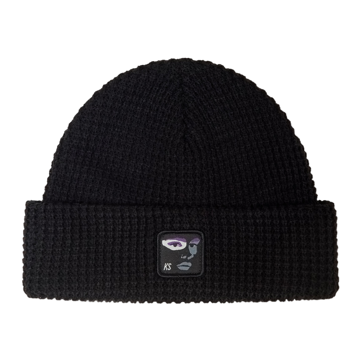 Face Logo Beanie Black