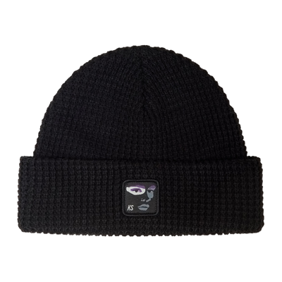 Face Logo Beanie Black