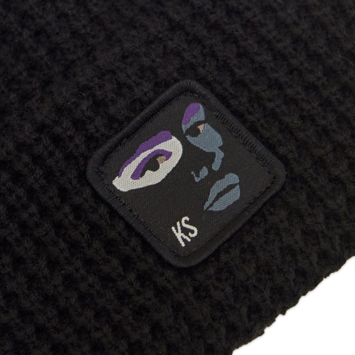 Face Logo Beanie Black