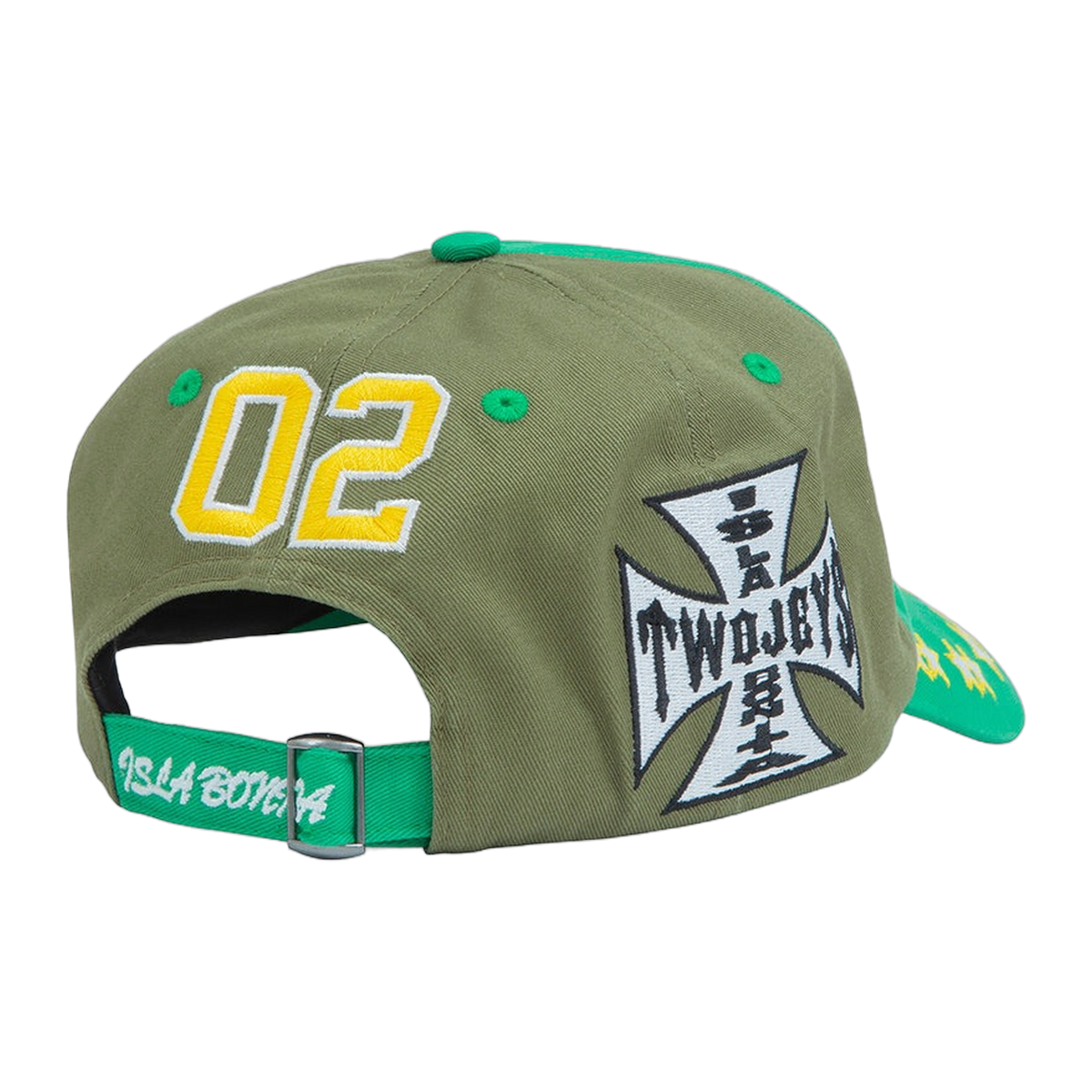 Embroidered Green Dad Cap
