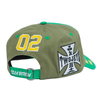 Embroidered Green Dad Cap
