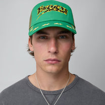 Embroidered Green Dad Cap