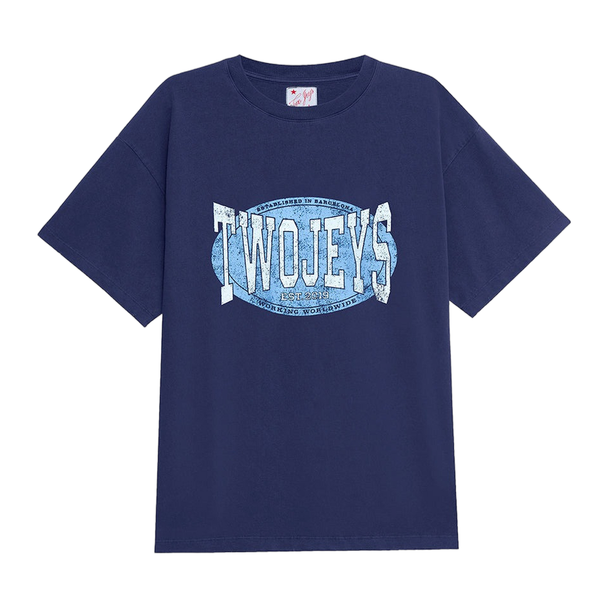 Worldwide Tee Navy