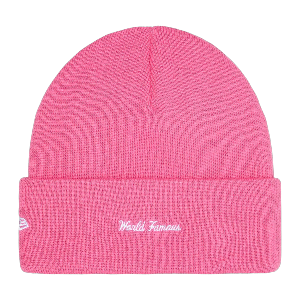 Supreme New Era Box Logo Beanie 'Magenta' · kolab