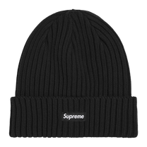 Supreme Overdyed Beanie 'Black' · kolab