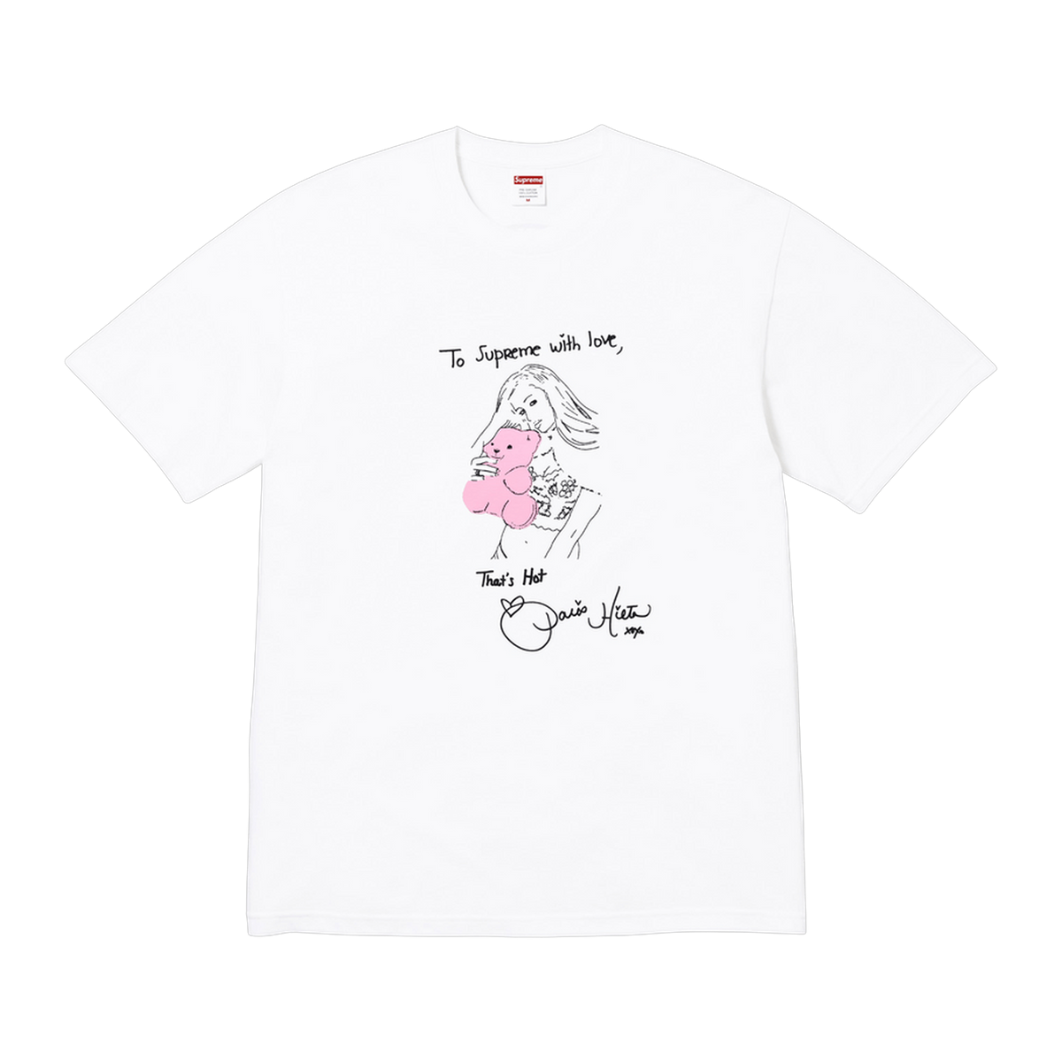 Supreme Paris Tee 'White' · kolab