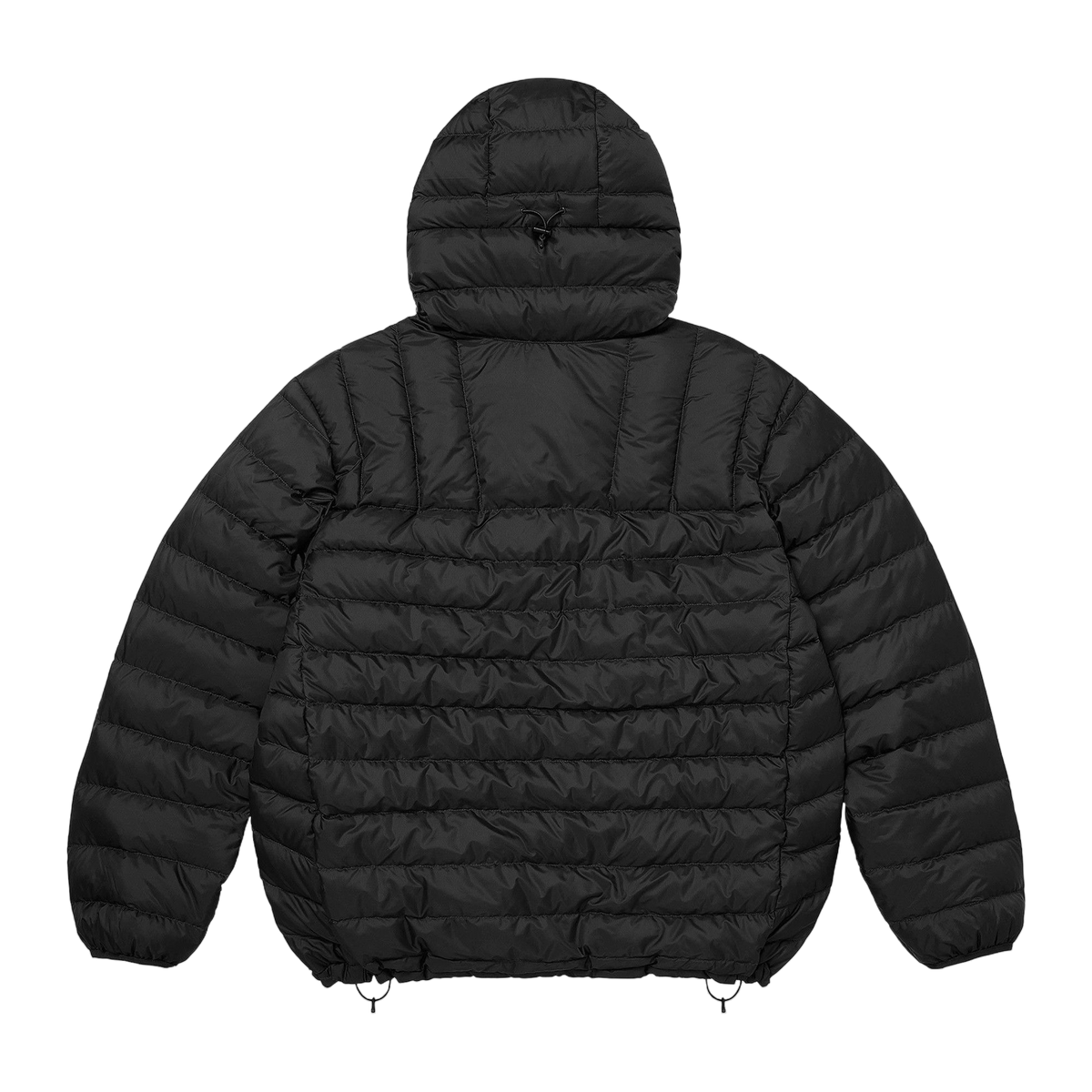 Supreme Micro Down Half Zip Hooded Pullover 'Black' · kolab