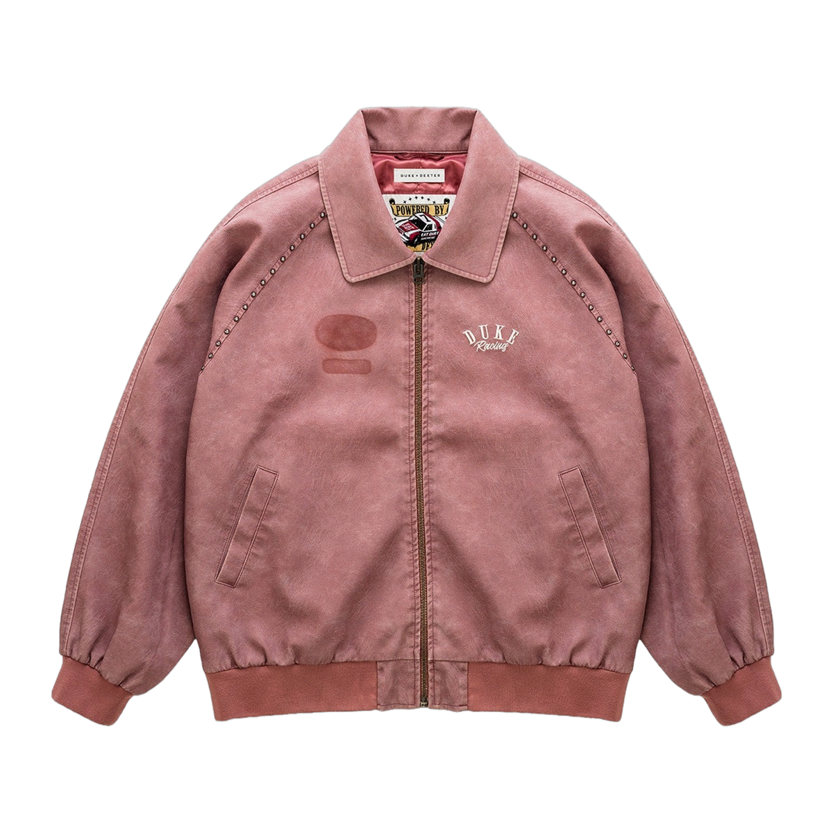 DR4 Sun Faded Rose Bomber Jacket