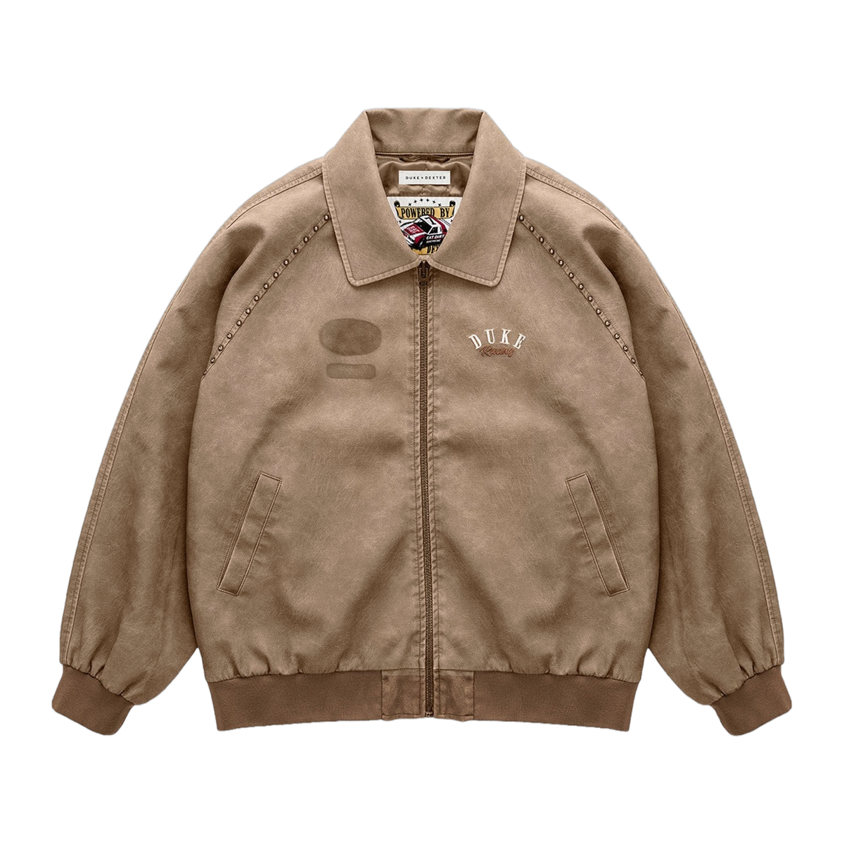 DR4 Sun Faded Tan Bomber Jacket
