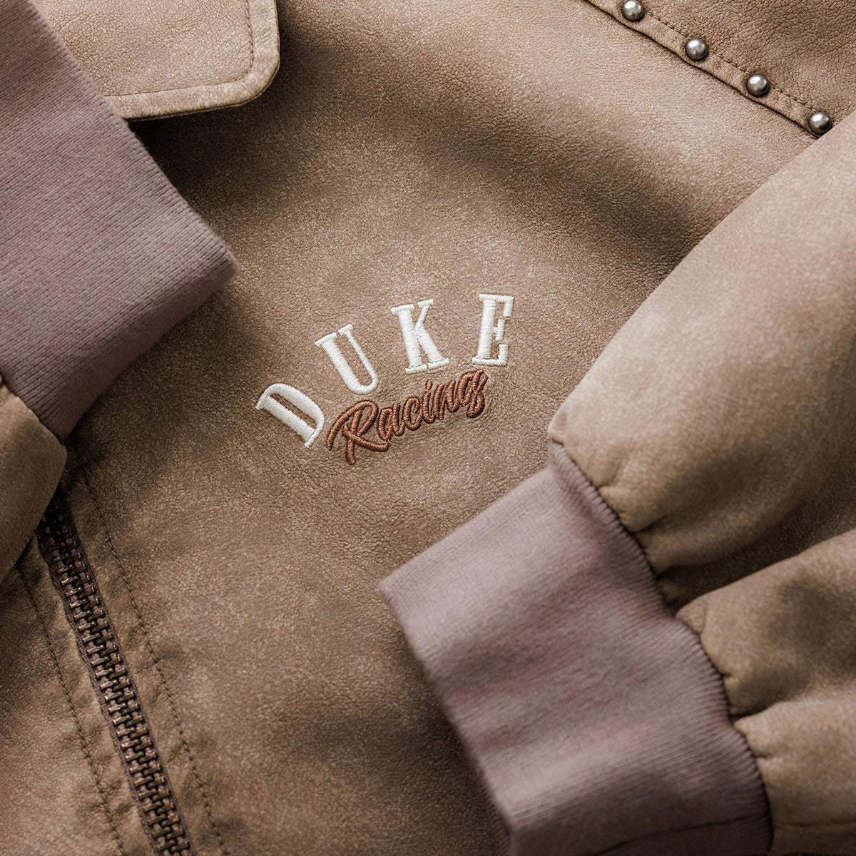 DR4 Sun Faded Tan Bomber Jacket
