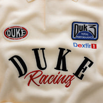 DR4 Cream Racing Polo